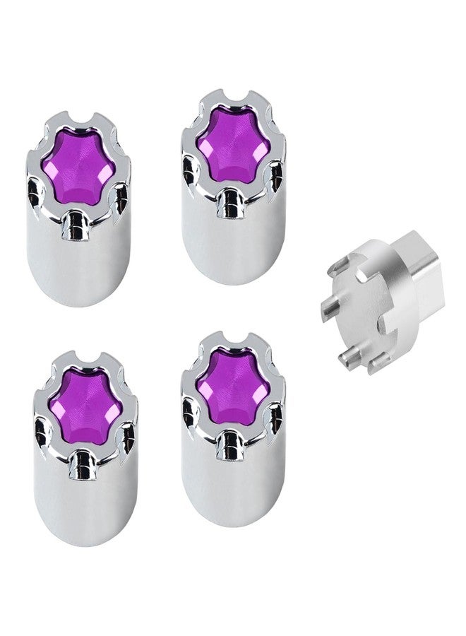 TCRC 4PCS Aluminum M4 Nut Wheel Rim Center Cap Manual Locking Hubs for 1/10 RC Crawler Car Traxxas TRX4 Axial SCX10 D90 Tamiya MST Redcat,Chrome - Image 1
